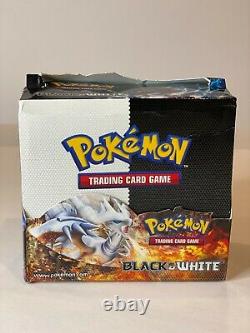 Pokemon Black & White Booster Box 27 Sealed Packs in Display Case