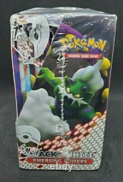 Pokemon Black & White Emerging Powers Factory Sealed Booster Box with Display Case