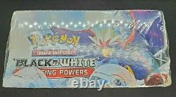 Pokemon Black & White Emerging Powers Factory Sealed Booster Box with Display Case