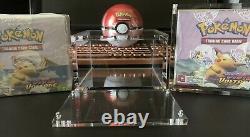 Pokemon Booster Box Acrylic Custom Display Case 10 Pc. Lot Ultra Thick 8mm