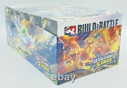 Pokemon Brilliant Stars Build and Battle Display Case 10 Boxes Factory Sealed