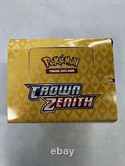 Pokemon Crown Zenith Pin Collection Factory Sealed DISPLAY CASE! 12 Blisters New