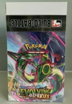 Pokemon Evolving Skies Build & Battle Box Display Case of 10 Boxes, 4 pack/box