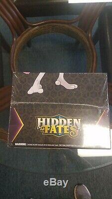 Pokémon HIDDEN FATES Pin Collection Case Display Box (NEW SEALED) original print