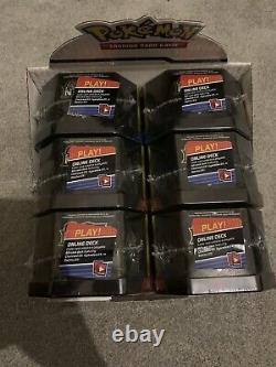 Pokemon Hidden Fates Tins Case & Display Box Brand New & Sealed 6 Tins