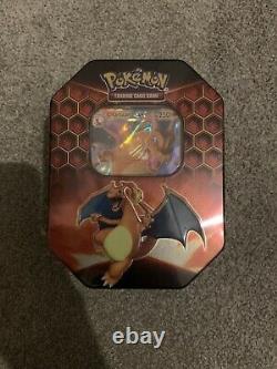 Pokemon Hidden Fates Tins Case & Display Box Brand New & Sealed 6 Tins