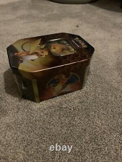 Pokemon Hidden Fates Tins Case & Display Box Brand New & Sealed 6 Tins