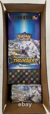 Pokemon Lost Thunder Build & Battle Kit Pre-Release Display Case & Booster Box