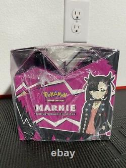 Pokemon Marnie Premium Tournament Collection Display Box Case (4 Sealed Boxes)