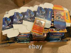 Pokemon Sun & Moon Launch DIsplay Case 72 Packs = 2 Booster Boxes +16 Foil Cards