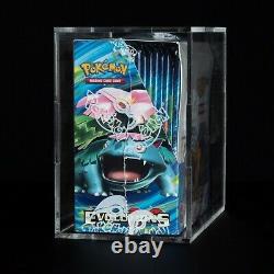 Pokemon TCG FACTORY SEALED XY Evolutions Booster Box with included display case