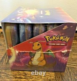 Pokemon TCG KANTO POWER 10 Mini Tin Display Case Box FACTORY SEALED Charizard