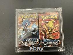 Pokémon TCG XY Steam Siege x 36 Packs in Acrylic display case booster box