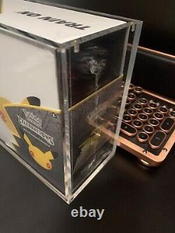 Pokemon Ultra Premium Box Acrylic Display Case with Screw Down Security Thick 8mm