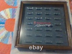 Pontiac Racing 18inX18in Wooden Display Case Holds 26-1/64 cars withRemove Front