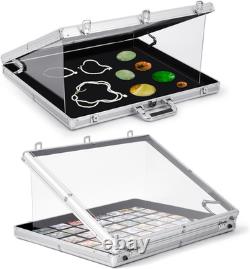 Portable 24x20 Aluminum Display Case for Sports Cards & Collectibles