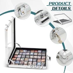 Portable 24x20 Aluminum Display Case for Sports Cards & Collectibles