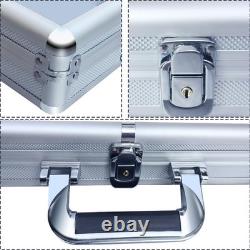 Portable Aluminum Trade Show Display Case Lockable 32x22 Jewelry Collectible