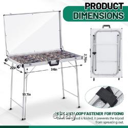 Portable Aluminum Trade Show Display Case for Cards & Collectibles 34x22