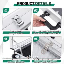 Portable Aluminum Trade Show Display Case for Cards & Collectibles 34x22 Portable Aluminum Trade Show Display Case for Cards & Collectibles 34x22