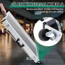 Portable Aluminum Trade Show Display Case for Cards & Collectibles 34x22