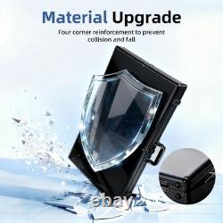 Portable Card Show Display Case 34x22, Aluminum Trade Show Display Case With