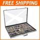 Portable Table Top Showcase for Jewelry, Cards/
