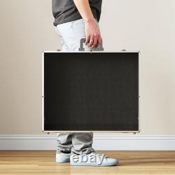 Portable Trade Show Display Case, 24''x20'' Aluminum Card Show Display Case w