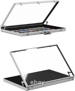 Portable Trade Show Display Case, 34X22 Aluminum Card Show Display Case with L