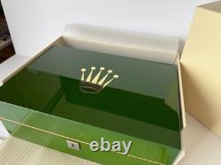 Premium Green Wooden Watch Display Box 10 Slot Luxury Organizer Case