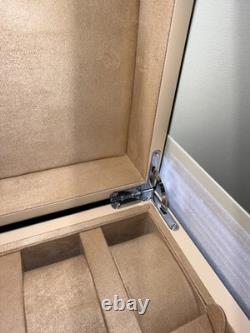 Premium Green Wooden Watch Display Box 10 Slot Luxury Organizer Case