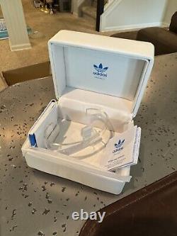 QTY 45 NEW ADIDAS Watch Luxury Display Storage Case Box White Leather Like