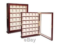 Quality Watch Jewelry Display Storage Holder Case Glass Box Organizer Gift thi