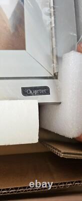 Quartet commercial, business or retail three section display case