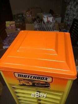 Rare Matchbox Revolving Display Case For 75 Cars With Original Box Very Nice