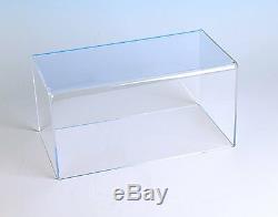 Rectangular Box Cover Acrylic Box Cases Long Collectible Display Cases