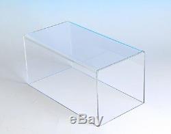 Rectangular Box Cover Acrylic Box Cases Long Collectible Display Cases