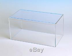 Rectangular Box Cover Acrylic Box Cases Long Collectible Display Cases