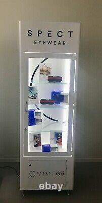 Red Bull Spect Eyewear Glass Display Case (Case only) NEW in box with power