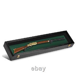 Rifle Display Case Lockable Case basswood Case 100% UV protection