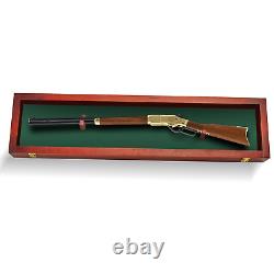 Rifle Display Case Lockable Case basswood Case 100% UV protection