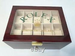 Rolex Presidential Watch Display Box / Case Holds 20 watches