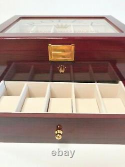 Rolex Presidential Watch Display Box / Case Holds 20 watches