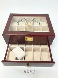 Rolex Presidential Watch Display Box / Case Holds 20 watches