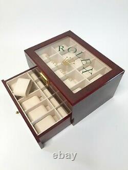 Rolex Presidential Watch Display Box / Case Holds 20 watches