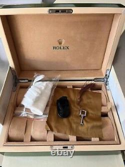 Rolex Ten Slot Watch Storage Box Display Case Fits All Models Daydate GMT