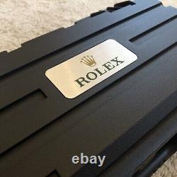 Rolex Watch Box / Case. Display Flight Case. Collectors Watch Box