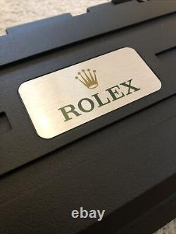 Rolex Watch Box / Case. Display Flight Case. Collectors Watch Box
