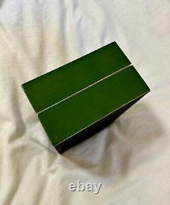 Rolex Watch Box Case Storage Watch Green Datejust Display FAST PRIORITY SHIPPING