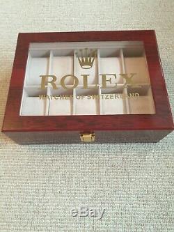 Rolex Watch Box/ Collectors Display Case (no Reserve) ltd edition